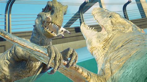 indominus rex vs mosasaurus